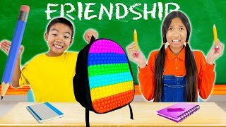 Wendy and Eric at School | Kids Video about Friendship, Knowledge, and School