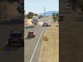 Unsuccessful overtaking Crazy car crash sim#8