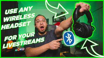 OBS STUDIO : WIRELESS HEADSET SETUP FOR YOUR LIVESTREAMS (TUTORIAL)