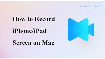 How to Record iPhone/iPad Screen on Mac? | Filmage Screen Recorder