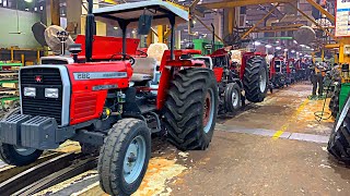 Massey Ferguson Tractor 385 Production Factory 60 years old | SkilledHands10