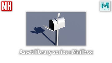 Building a 3D asset library Part 2 : Mailbox