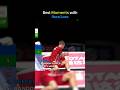 Aura Loss Moments in Badminton