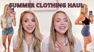 SUMMER TRY-ON HAUL: Abercrombie, P'Tula, & Buffbunny| Did I find the perfect jean shorts?!