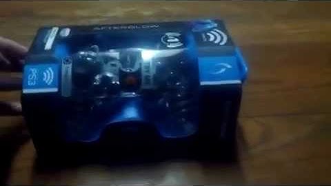 Unboxing PS3 AfterGlow wireless controller