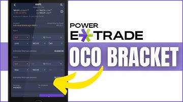 How to Create OCO Bracket Order on Power Etrade Mobile App