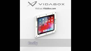 iPad Pro 12.9" on-wall slim mount | VidaBox VidaMounts [Quick Overview - OWL]