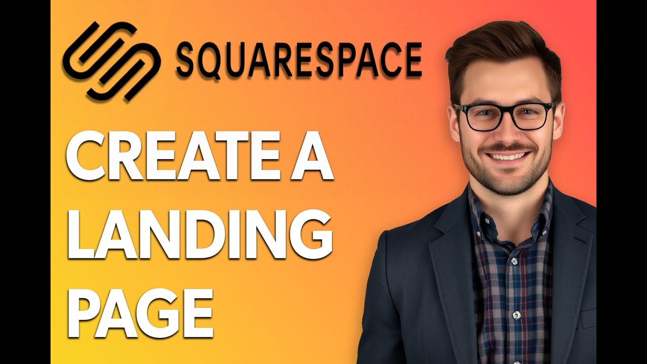 How To Create A Landing Page In Squarespace 7.1 [Quick Tutorial] - YouTube