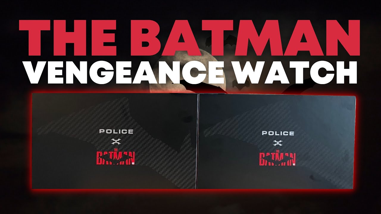 Unboxing the 'BATMAN VENGEANCE' Watch! Limited Edition Set!