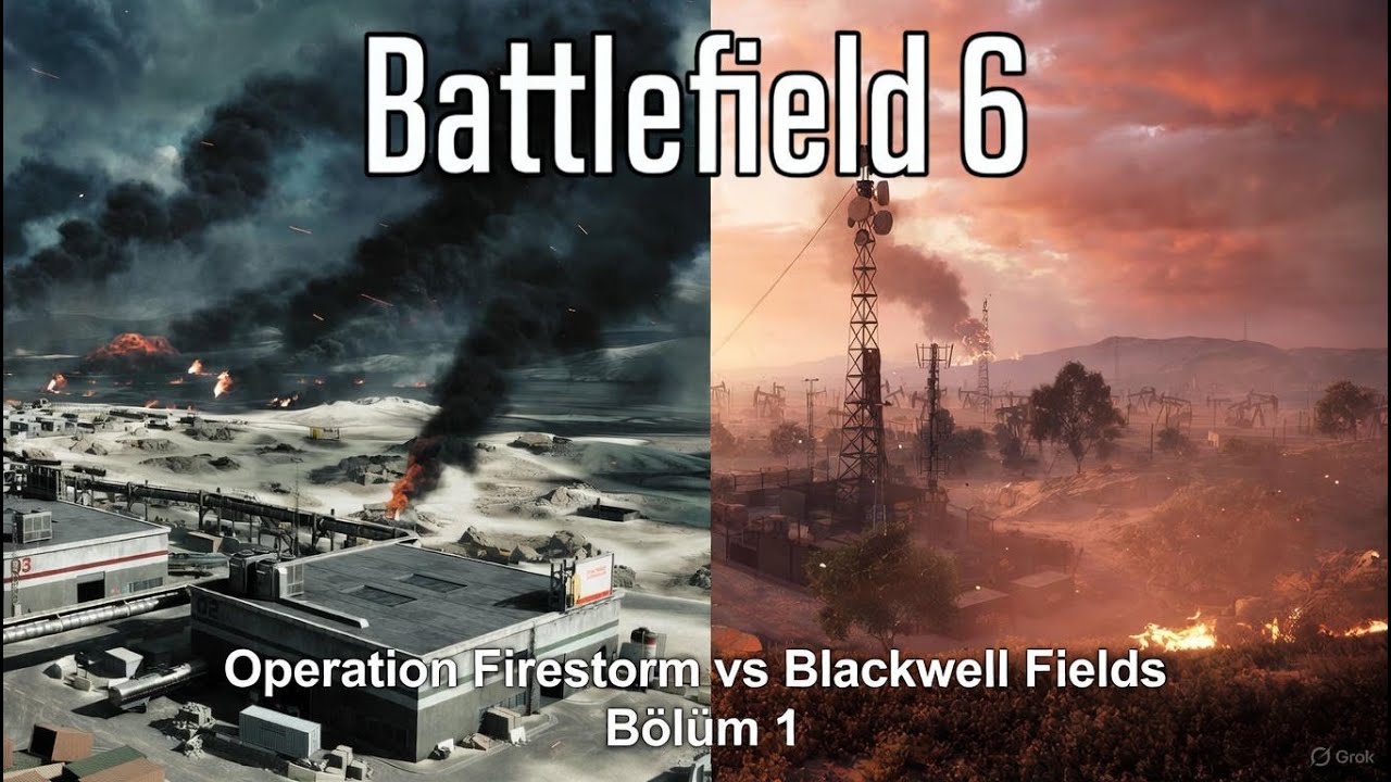 Battlefield 6 - Operation Firestorm Blackwell Fields'e karşı - Bölüm 1