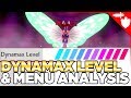 Dynamax Level Explained & Menu Analysis for Pokemon Sword & Shield