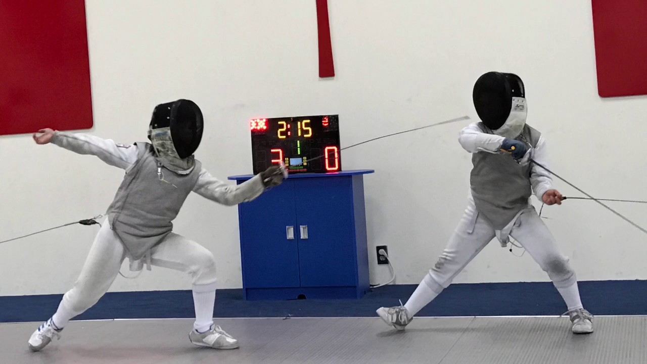 2017 Ontario Youth Championships Fencing U11MF Final YouTube