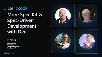 Let it Cook - More Spec Kit for Spec-Driven Development with Den