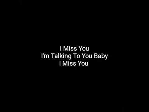 Aaron HallI Miss You (Lyrics) YouTube Music