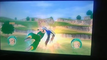Dragonball Raging Blast Tien Low Smash Attack on Android 18 Alternate Ryona
