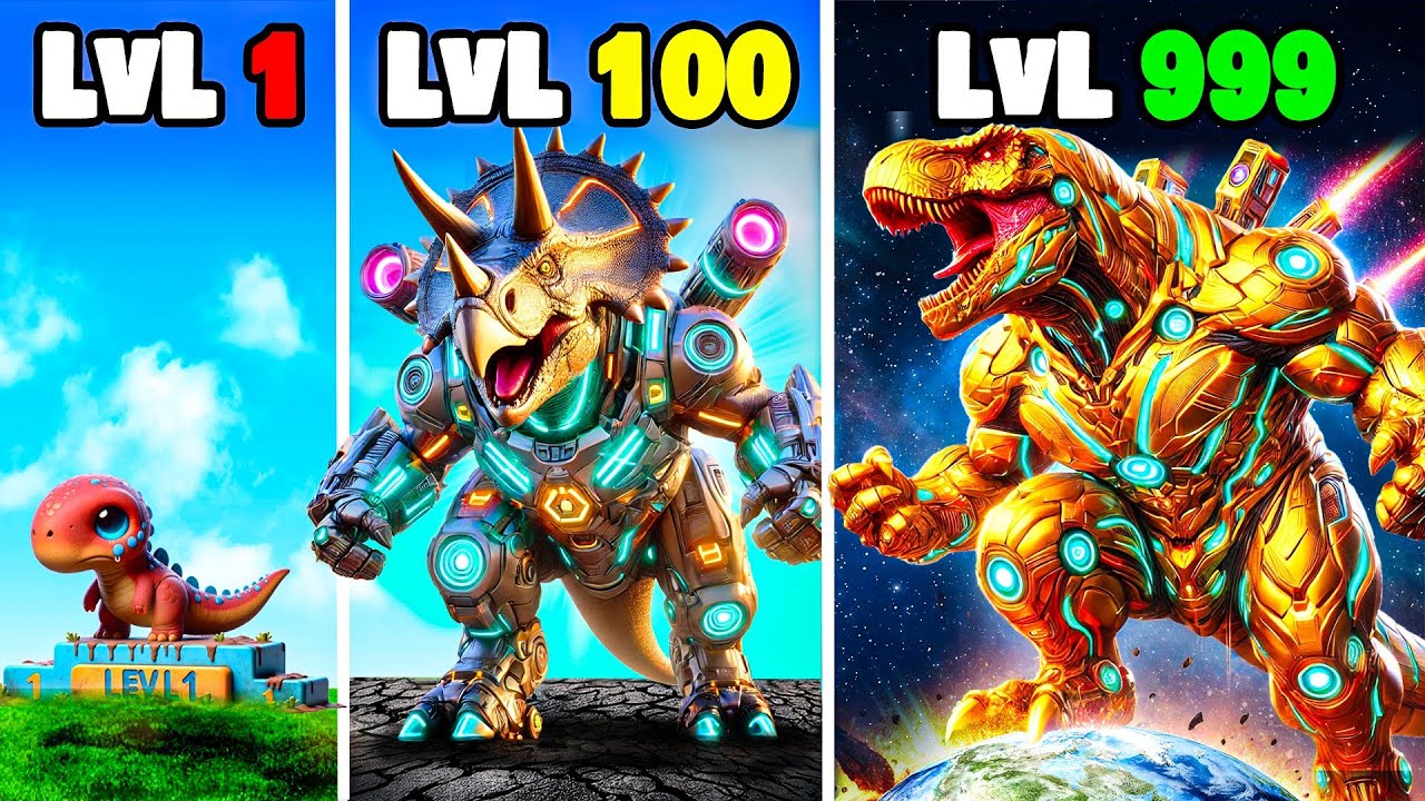 Уровень 1-1000 ДИНО в GTA 5