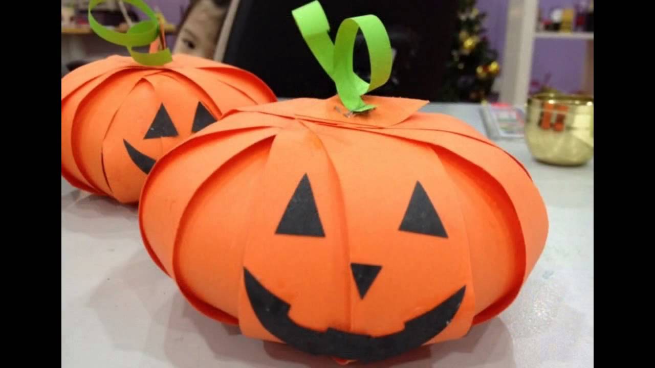 Awesome Paper Halloween Crafts YouTube
