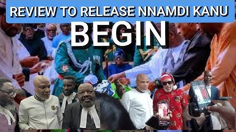 U.S CONGRESS BEGIN REVIEW TO RELEASE NNAMDI KANU IN THE NEXT 72HOURS AND TO END GÉÑØÇĪDĪÄL KĪLLĪÑGS