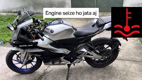 Bike heating problem || radiator fan not working || Yamaha r15m