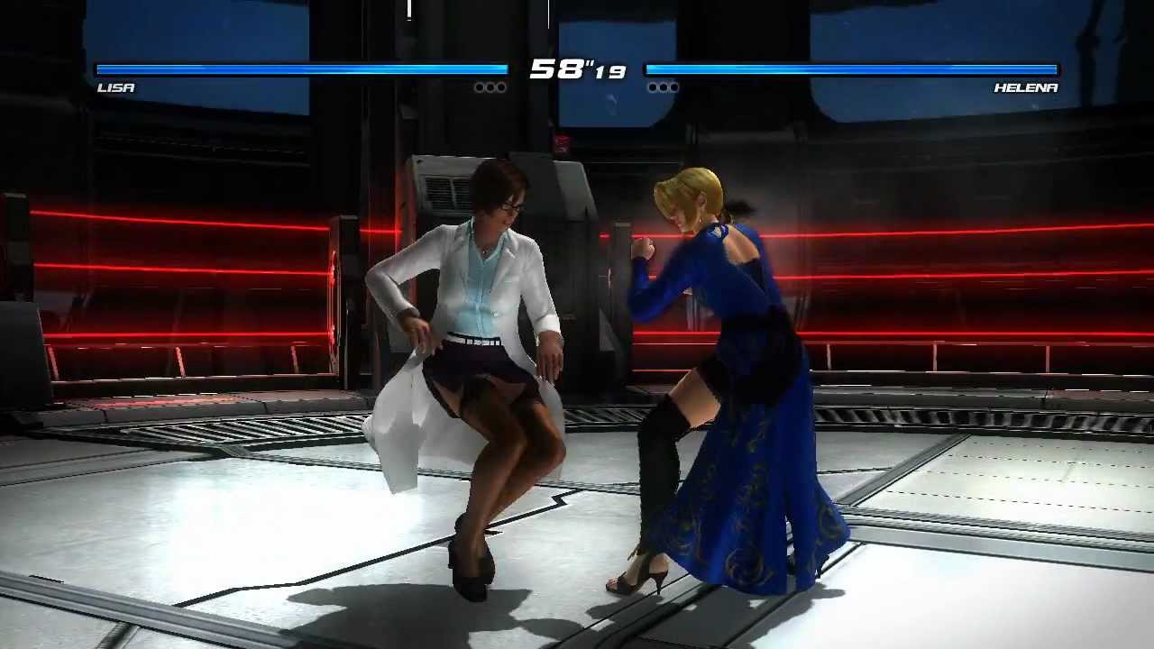 games people play DOA5 Pro Player Fight Footage: Lisa vs. Helena in Round 1