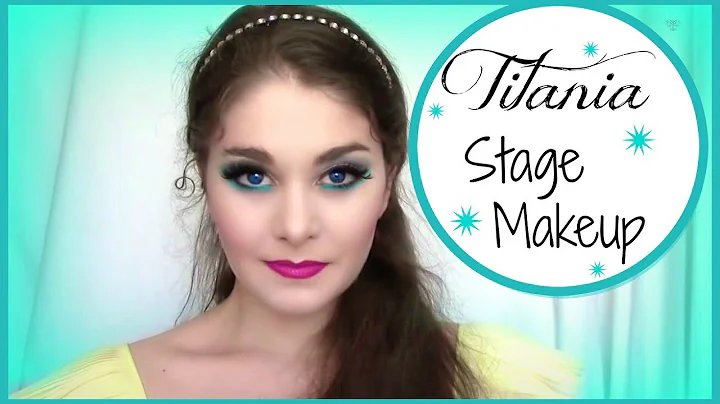 Titania Stage Makeup Tutorial | Kathryn Morgan