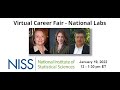 Virtual Career Fair - National Labs