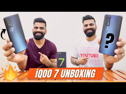 iQOO 7 Unboxing & First Look | The Dual Chip Monster | 120Hz | SD870 5G | 48MP OIS