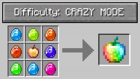 Minecraft UHC but with CRAZY MODE difficulty..