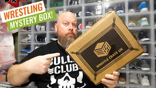 Opening the April WRESTLE CRATE UK Mystery Wrestling Box