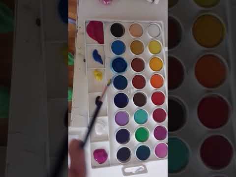 Video: Cum Se Scrie Cu Tempera