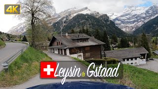 Driving from Leysin to Gstaad via the Col du Pillon mountain pass - Scenic Drive Switzerland!