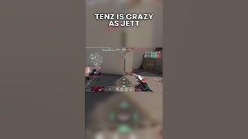 TENZ IS HACKING IN VALORANT #valorant #valorantclips #shorts