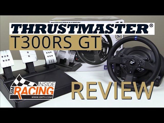 Thrustmaster T300 GT Edition Racing Wheel and Pedals Review 