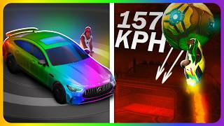 Los 5 Trucos MÁS DIFÍCILES de Rocket League (con un MERCEDES) screenshot 3