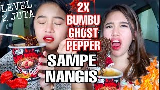 PRANK AUREL PAKE 2 SAOS GHOST PEPPER SAMPE NANGIS!! EKSTRIM!!