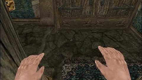 How to EASILY Get Sword of White Woe in Balmora - Elder Scrolls Morrowind