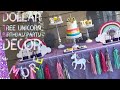 DOLLAR TREE DECOR| DIY UNICORN BIRTHDAY DECOR