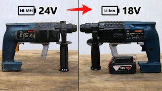 Repair & Upgrade Cordless Rotary Hammer Drill | Bosch GBH 24VRE