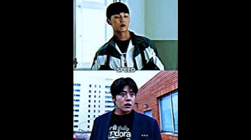 Ahn Su-ho (Weak Hero Class 1) Vs Baku (Weak Hero Class 2) #shorts #weakheroclass1 #weakheroclass2