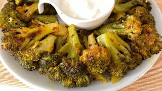 Acılı brokoli 🥦fırında ve özel soslu Resimi