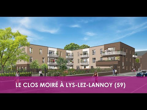 Découvrez la résidence Le Clos Moiré à Lys-Lez-Lannoy (59)