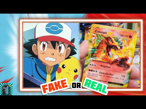 Видео: КАК ОТЛИЧИТЬ ПОДДЕЛКУ ОТ ОРИГИНАЛА КАРТЫ ПОКЕМОН ❌✅ FAKE OR REAL POKEMON CARDS ❗️