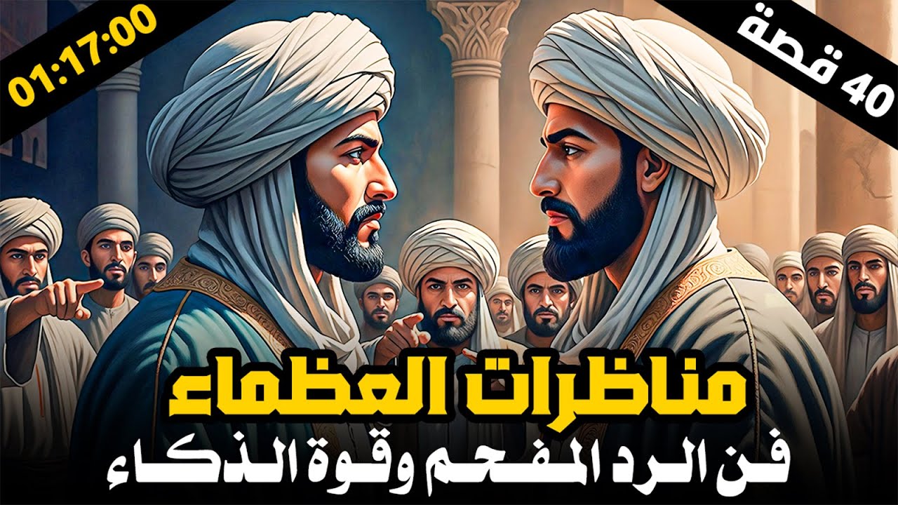 أكثر من 40 قصة ستعلمك فن الرد المفحم وقوة الذكاء.. من مناظرات العظماء