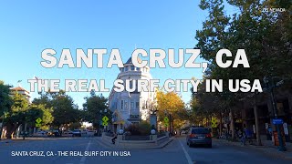 Santa Cruz, California  Driving Tour 4K