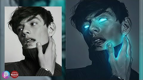 "GLOWING EYE EFFECT" Using Picsart | Edited Using Phone | Photo Editing Tutorial