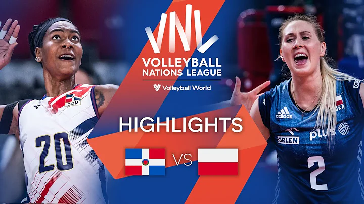 🇩🇴 DOM vs. 🇵🇱 POL - Highlights Week 3 | Women's VNL 2022 - DayDayNews