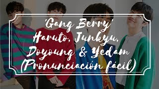 TREASURE  - GANG BERRY [Easy Lyrics] (PRONUNCIACIÓN FÁCIL)