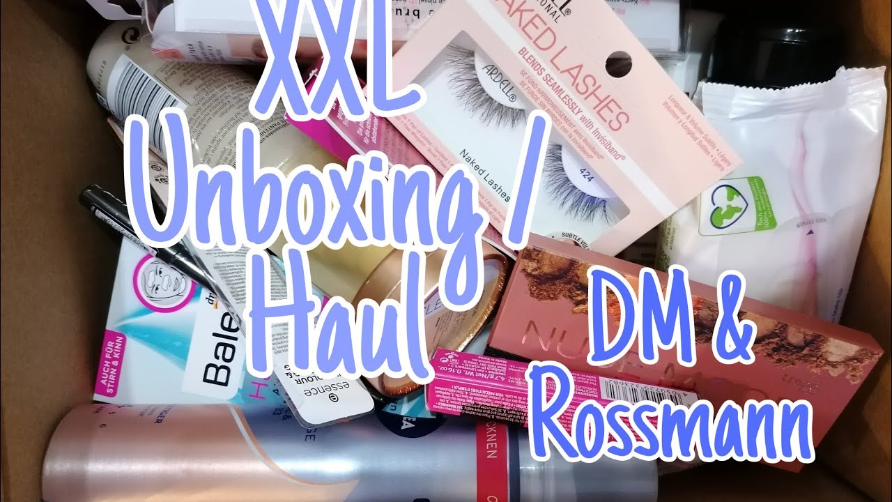 Rossmann Online Bestellen Und Liefern Lassen Überraschungstüte? Unboxing DM online Bestellung + Rossmann Haul 🤍