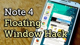 Launch Apps into Floating Windows from the Multi Window Tray - Samsung Galaxy Note 3 [How-To] screenshot 1