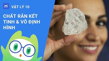 Chất rắn kết tinh & Chất rắn vô định hình | Vật lý 10 - Bài 34